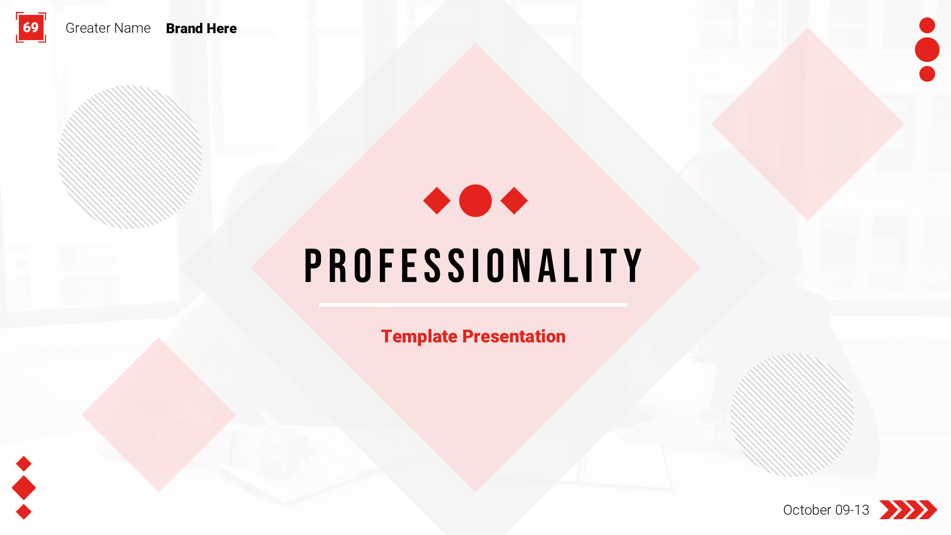 Professionality Red slide 1